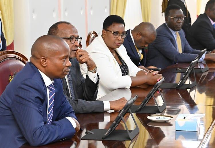 File image of President Ruto's Cabinet